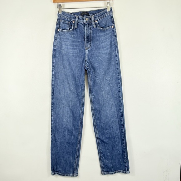 Silver Jeans Denim - Silver Jeans Womens 24 x 28 Slim Straight Leg‎ Distressed Raw Rodeo Western Boho